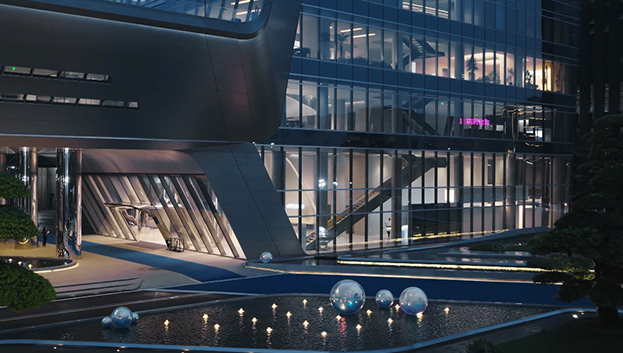 震撼航拍！沉浸式打卡qy88vip.cnn千亿星际总部大楼